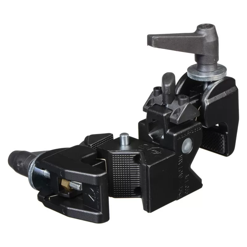 Grampo Duplo Super - 038 - Manfrotto - Sapatas, Grampos e Adaptadores Grampo Duplo Super - 038 - Manfrotto - Sapatas, Grampos e Adaptadores