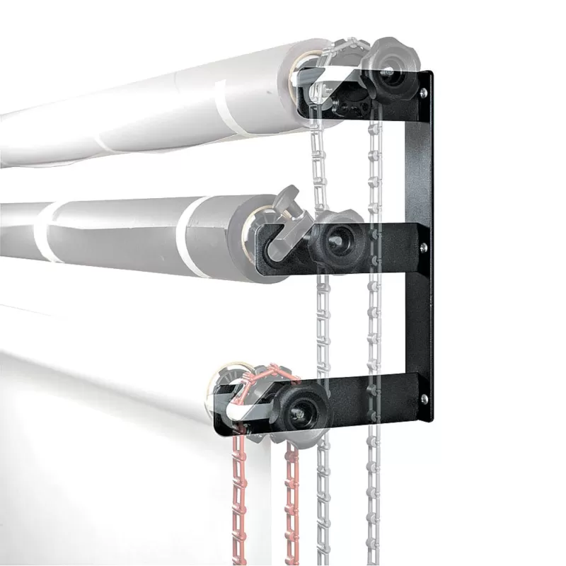 Suporte de fundo com três ganchos. Duas unidades - 045 - Manfrotto - Pés, Suportes e Bases