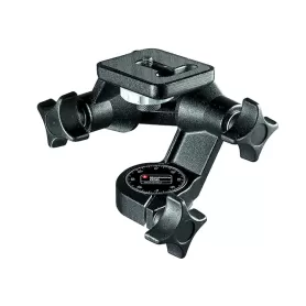 056 Cabeça esférica de 3 vias com placa de liberação rápida 200PL - 056 - Manfrotto - Cabeças esféricas