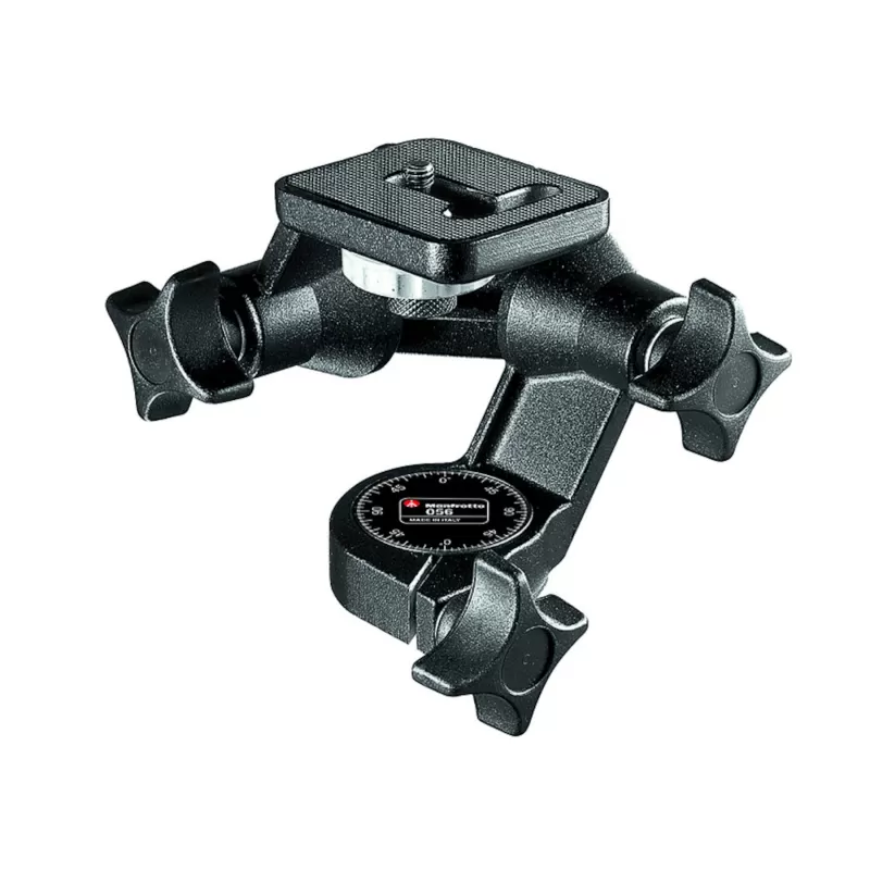 056 Cabeça esférica de 3 vias com placa de liberação rápida 200PL - 056 - Manfrotto - Cabeças esféricas 056 Cabeça esférica de 3 vias com placa de liberação rápida 200PL - 056 - Manfrotto - Cabeças esféricas