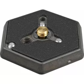 Sapata de liberação rápida 130-38 Hex 3/8" - 130-38 - Manfrotto - Sapatas, grampos e adaptadores