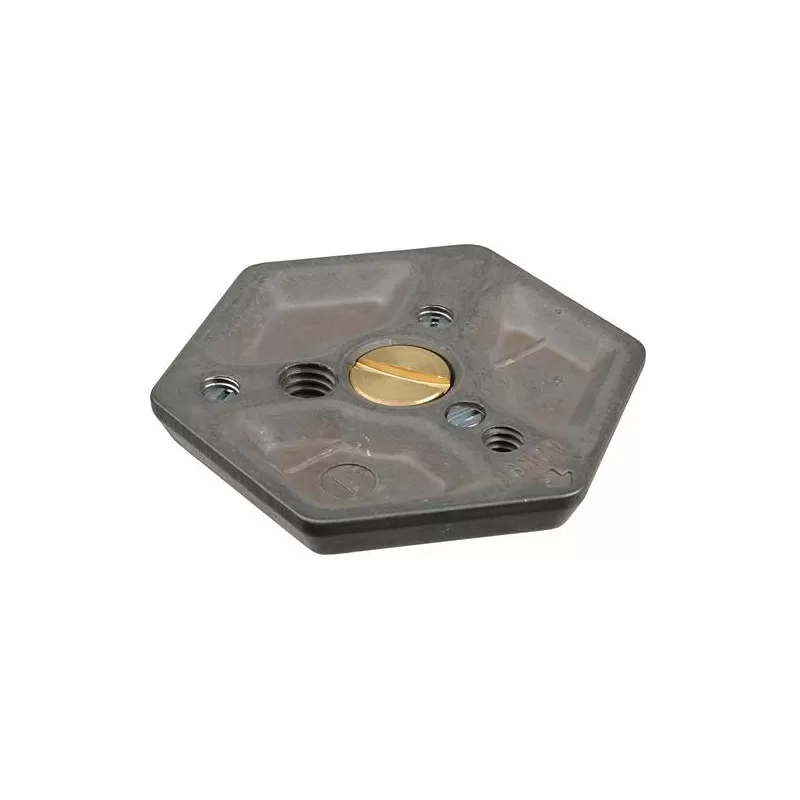 Sapata de liberação rápida 130-38 Hex 3/8" - 130-38 - Manfrotto - Sapatas, grampos e adaptadores