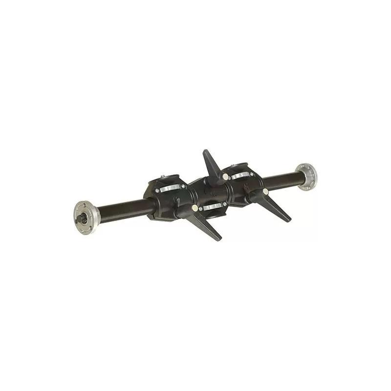 Braço acessório horizontal com rosca de 3/8" para montagem de quatro cabeças esféricas - 131DDB - Manfrotto - Acessórios Braço acessório horizontal com rosca de 3/8" para montagem de quatro cabeças esféricas - 131DDB - Manfrotto - Acessórios
