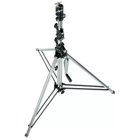 Pie de estudio Wind Up. 3 secc. Versión corta. Cromado - 087NWSH - Manfrotto - Pies, Soportes y Bases