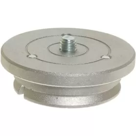 Sapata para cabeça esférica de pinhão e cremalheira 400, 23 mm - 400PL-MED - Manfrotto - Sapatas, Grampos e Adaptadores