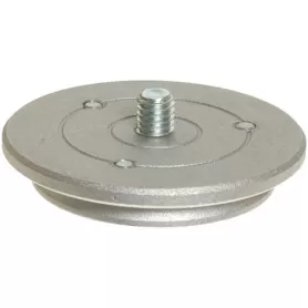 Sapata para cabeça esférica de pinhão e cremalheira 400, 13 mm - 400PL-LOW - Manfrotto - Sapatas, Grampos e Adaptadores