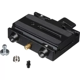 Adaptador de placa de liberação rápida. Inclui placa 501PL - 577 - Manfrotto - Placas, Grampos e Adaptadores