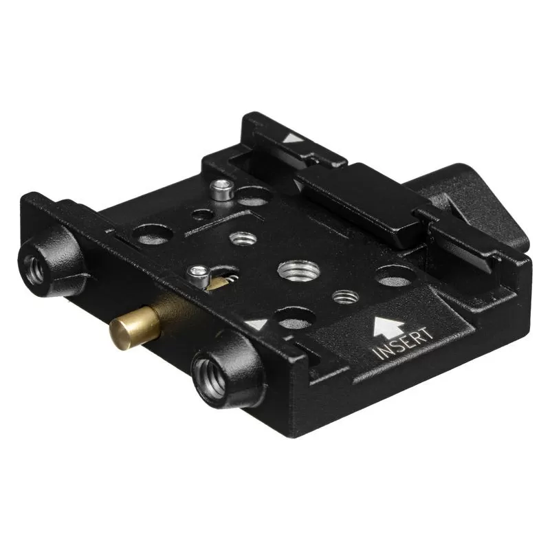 Adaptador de placa de liberação rápida. Inclui placa 501PL - 577 - Manfrotto - Placas, Grampos e Adaptadores