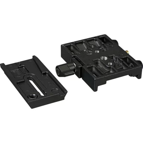 Adaptador de placa de liberação rápida. Inclui placa 501PL - 577 - Manfrotto - Placas, Grampos e Adaptadores