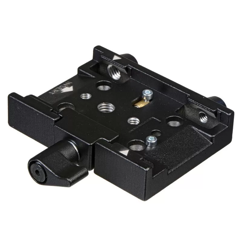 Adaptador de placa de liberação rápida. Inclui placa 501PL - 577 - Manfrotto - Placas, Grampos e Adaptadores