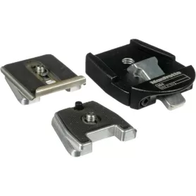 Adaptador de liberação rápida Dove Tail - 384 - Manfrotto - Sapatas, grampos e adaptadores