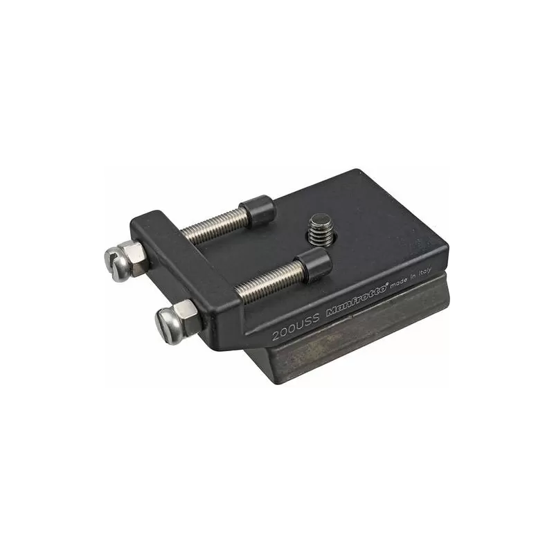 Placa de liberação rápida para telescópios terrestres - 200USS - Manfrotto - Placas, grampos e adaptadores Placa de liberação rápida para telescópios terrestres - 200USS - Manfrotto - Placas, grampos e adaptadores