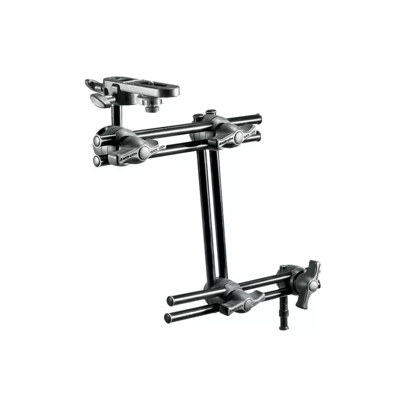 Braço articulado duplo de 3 seções com espiga e conector de câmera - 396B-3 - Manfrotto - Colunas, tubos, braços, postes... Braço articulado duplo de 3 seções com espiga e conector de câmera - 396B-3 - Manfrotto - Colunas, tubos, braços, postes...