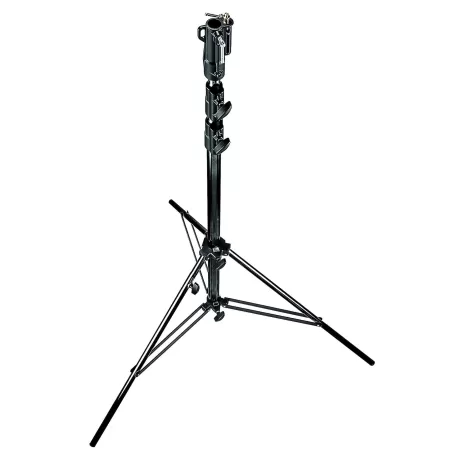 Suporte de estúdio resistente de 3 seções. Altura 333 cm. Preto - 126BSU - Manfrotto - Suportes, Bases e Suportes Suporte de estúdio resistente de 3 seções. Altura 333 cm. Preto - 126BSU - Manfrotto - Suportes, Bases e Suportes