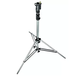 Suporte para estúdio de cinema de 2 seções. Altura 212 cm. Cromado - 008CSU - Manfrotto - Suportes, Suportes e Bases