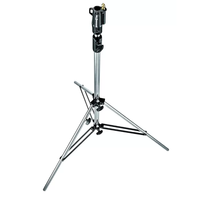 Suporte para estúdio de cinema de 2 seções. Altura 212 cm. Cromado - 008CSU - Manfrotto - Suportes, Suportes e Bases Suporte para estúdio de cinema de 2 seções. Altura 212 cm. Cromado - 008CSU - Manfrotto - Suportes, Suportes e Bases