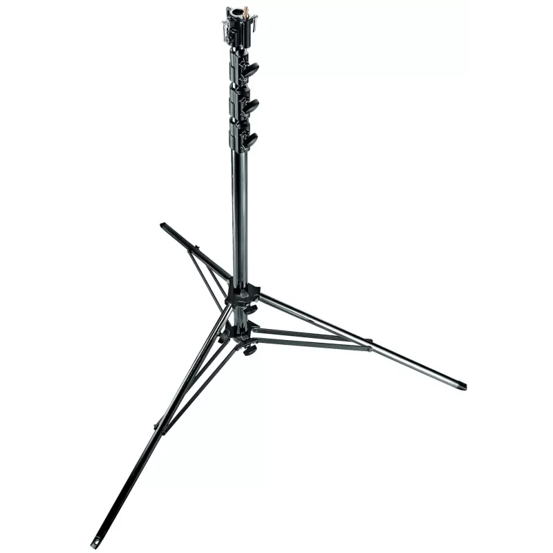 Suporte Super Studio. 4 seções. Altura 477 cm. Preto - 270BSU - Manfrotto - Suportes, Bases e Suportes Suporte Super Studio. 4 seções. Altura 477 cm. Preto - 270BSU - Manfrotto - Suportes, Bases e Suportes