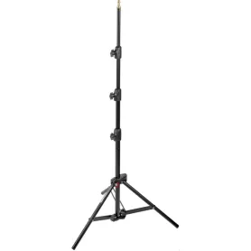 Mini Suporte Pneumático Compacto para Estúdio. 4 seções. Altura 211 cm. Preto - 1051BAC - Manfrotto - Suportes, Bases e Suportes