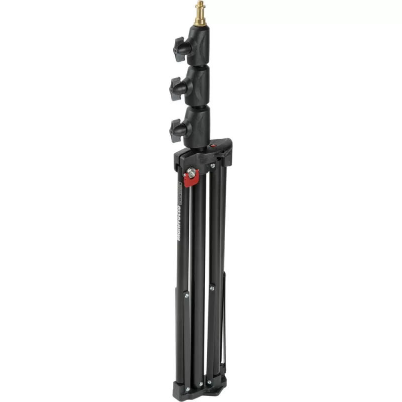Mini Suporte Pneumático Compacto para Estúdio. 4 seções. Altura 211 cm. Preto - 1051BAC - Manfrotto - Suportes, Bases e Suportes