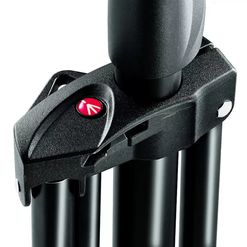 Suporte pneumático para estúdio Master Stand. 4 seções. Altura 366 cm. Preto - 1004BAC - Manfrotto - Suportes, Bases e Suportes