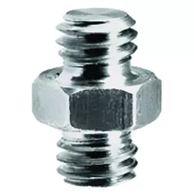 Adaptador de espiga curto de 3/8" + 3/8" - 125 - Manfrotto - Sapatas, grampos e adaptadores