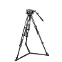 Kit video con trípode alumino PRO 545GB + rótula 509HD. Estab. ras de suelo - 509HD,545GBK - Manfrotto - Trípodes MANFROTTO