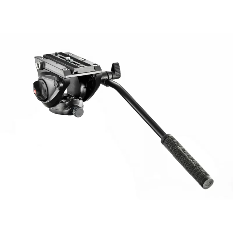 Cabeça de vídeo MVH500AH com placa de liberação rápida 500PLONG. Base plana de 3/8" - MVH500AH - Manfrotto - Cabeças esféricas Cabeça de vídeo MVH500AH com placa de liberação rápida 500PLONG. Base plana de 3/8" - MVH500AH - Manfrotto - Cabeças esféricas