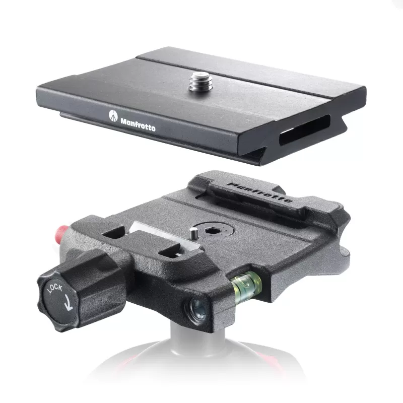 Adaptador de placa de liberação rápida Q6 - Arca - MSQ6 - Manfrotto - Placas, grampos e adaptadores