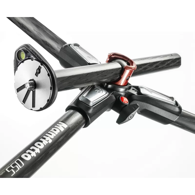Tripé 055 3 seções - Fibra de Carbono - MT055CXPRO3 - Manfrotto - Tripés MANFROTTO