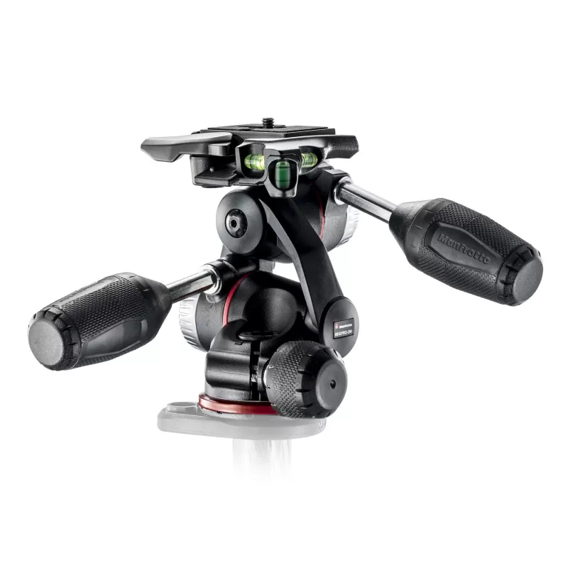 Cabeça esférica Manfrotto MHXPRO-3W 3 vias X Pro com placa de liberação rápida 200PL