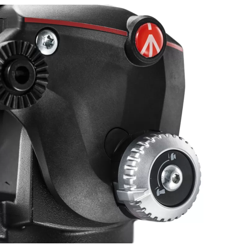 Cabeça esférica Manfrotto MHXPRO-2W 2 vias X Pro com placa de liberação rápida