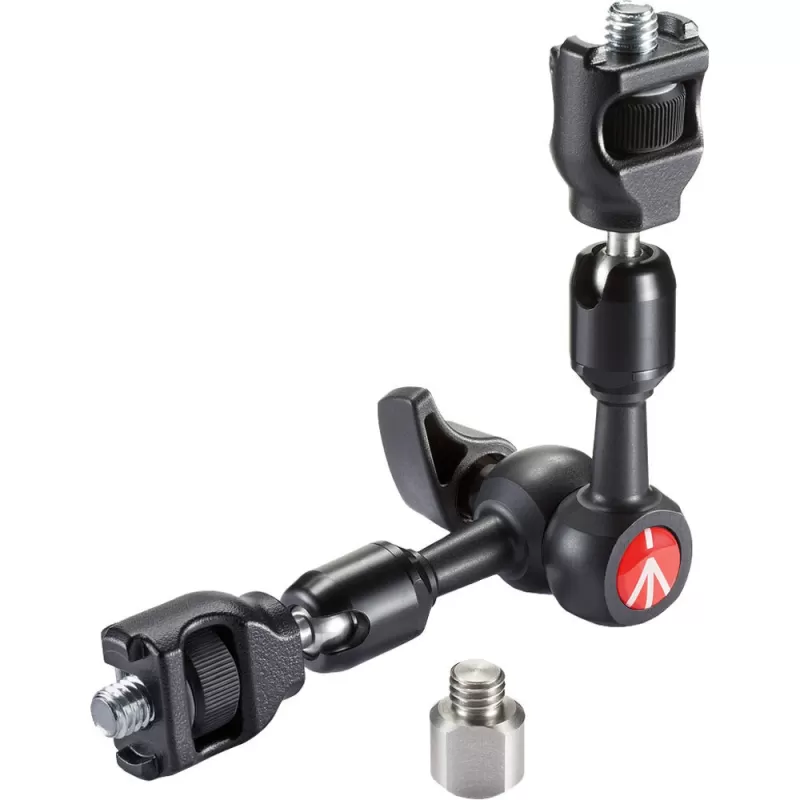 Braço de fricção Micro Arm 15cm com antirrotação - 244MICRO-AR - Manfrotto - Colunas, Tubos, Braços, Postes e Extensões Braço de fricção Micro Arm 15cm com antirrotação - 244MICRO-AR - Manfrotto - Colunas, Tubos, Braços, Postes e Extensões