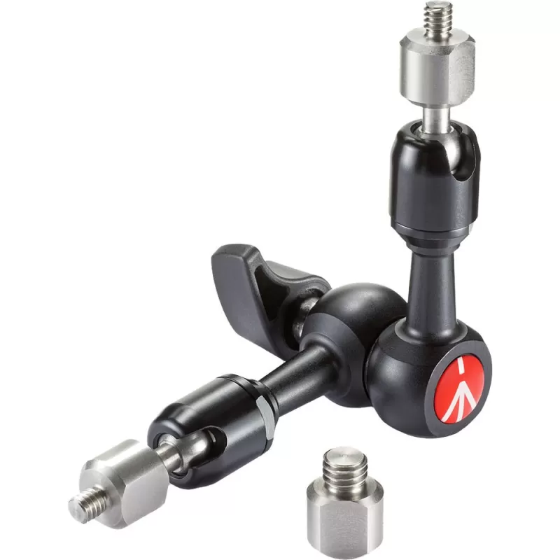 Braço de Fricção Micro Arm 15cm - 244MICRO - Manfrotto - Colunas, Tubos, Braços, Postes e Extensões Braço de Fricção Micro Arm 15cm - 244MICRO - Manfrotto - Colunas, Tubos, Braços, Postes e Extensões