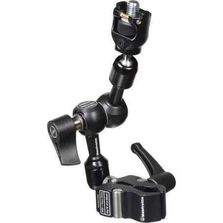 Braço de fricção Micro Arm 15cm com pinça Nano - 244MICROKIT - Manfrotto - Colunas, Tubos, Braços, Postes e Extensões