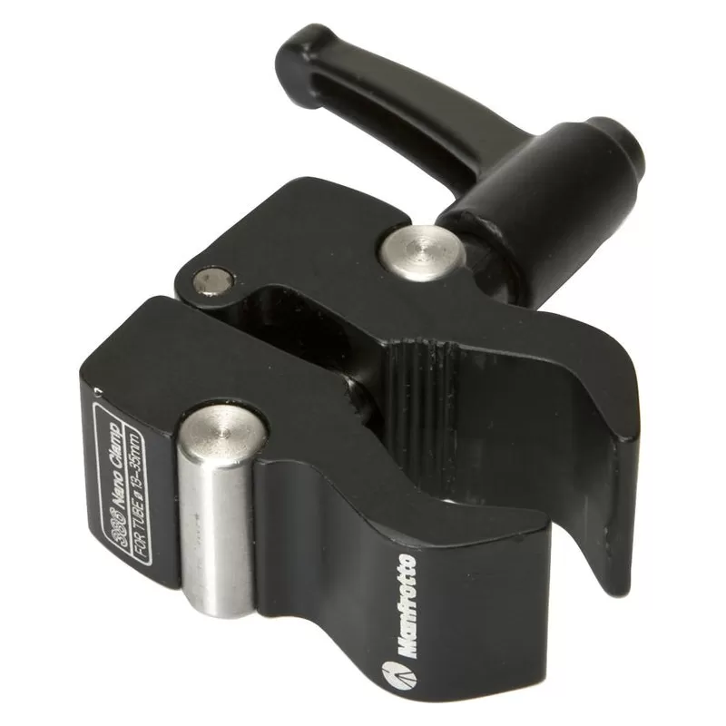 Nano Clamp - 386B-1 - Manfrotto - Sapatas, Grampos e Adaptadores Nano Clamp - 386B-1 - Manfrotto - Sapatas, Grampos e Adaptadores