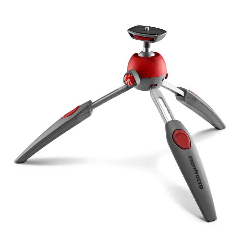 Mini Tripé Pixi EVO - Vermelho - MTPIXIEVO-RD - Manfrotto - Tripés MANFROTTO