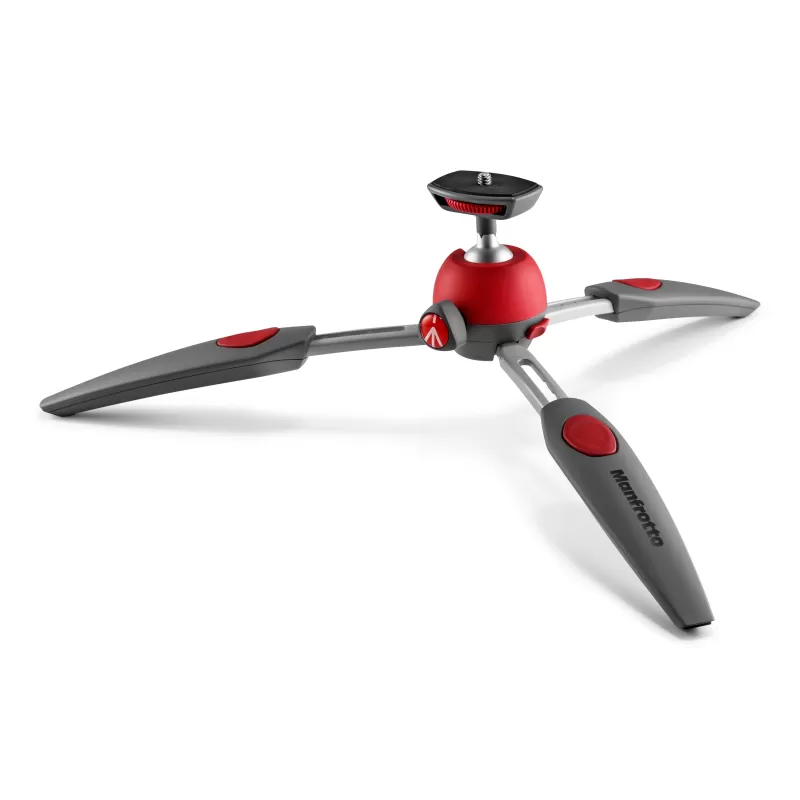 Mini Tripé Pixi EVO - Vermelho - MTPIXIEVO-RD - Manfrotto - Tripés MANFROTTO