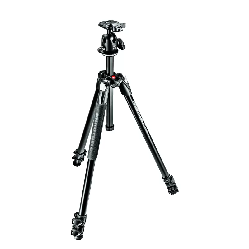 Kit de tripé 290 Xtra com cabeça esférica - Alumínio - MK290XTA3-BH - Manfrotto - Tripés MANFROTTO