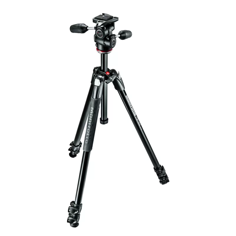 Kit de tripé Manfrotto MK290XTA3-3W com cabeça esférica de 3 vias - Alumínio - Tripés Manfrotto Kit de tripé Manfrotto MK290XTA3-3W com cabeça esférica de 3 vias - Alumínio - Tripés Manfrotto