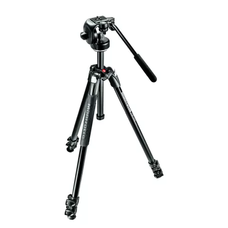 Kit de tripé 290 Xtra com cabeça hidráulica de 2 vias - Alumínio - MK290XTA3-2W - Manfrotto - Tripés MANFROTTO Kit de tripé 290 Xtra com cabeça hidráulica de 2 vias - Alumínio - MK290XTA3-2W - Manfrotto - Tripés MANFROTTO