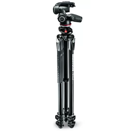 Kit de tripé duplo 290 com cabeça esférica de 3 vias - Alumínio - MK290DUA3-3W - Manfrotto - Tripés MANFROTTO