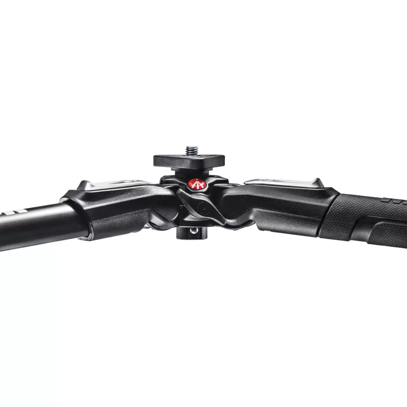 Kit de tripé 190X de 3 seções com cabeça esférica 804 MkII de 3 vias - Alumínio - MK190X3-3W1 - Manfrotto - Tripés MANFROTTO
