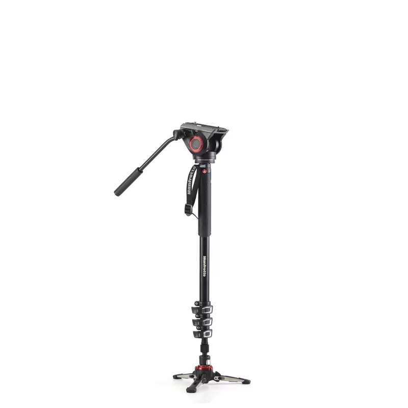 Monopé de vídeo XPRO+. Inclui cabeça esférica MVH500AH. Base fluida - MVMXPRO500 - Manfrotto - Cabeças esféricas Monopé de vídeo XPRO+. Inclui cabeça esférica MVH500AH. Base fluida - MVMXPRO500 - Manfrotto - Cabeças esféricas