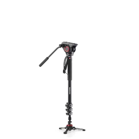 Monopé de vídeo XPRO+. Inclui cabeça esférica MVH500AH. Base fluida - MVMXPRO500 - Manfrotto - Cabeças esféricas Monopé de vídeo XPRO+. Inclui cabeça esférica MVH500AH. Base fluida - MVMXPRO500 - Manfrotto - Cabeças esféricas