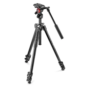 Kit de tripé 290 Light com cabeça esférica bidirecional (vídeo) - Alumínio - MK290LTA3-V - Manfrotto - Tripés MANFROTTO