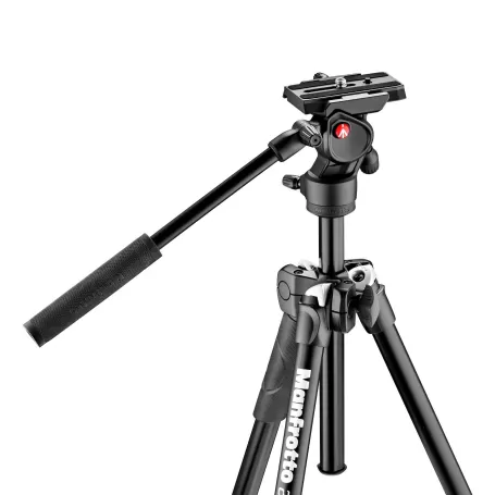 Kit de tripé 290 Light com cabeça esférica bidirecional (vídeo) - Alumínio - MK290LTA3-V - Manfrotto - Tripés MANFROTTO