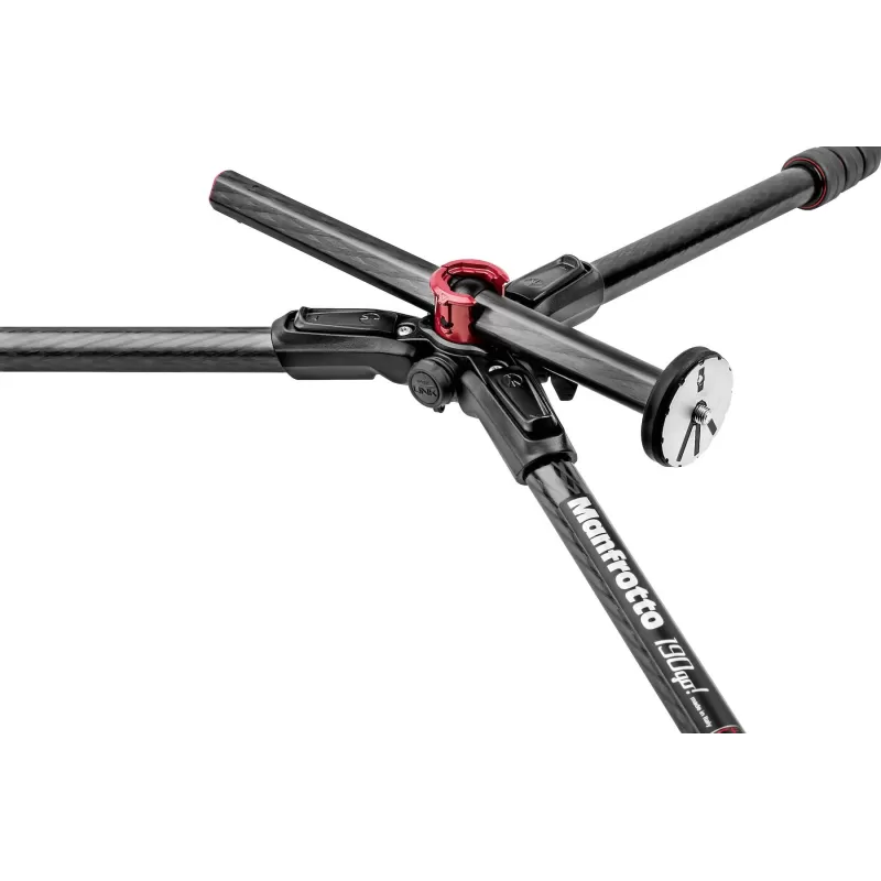 Tripé de fibra de carbono 190Go! M de 4 seções - MT190GOC4 - Manfrotto - Tripés MANFROTTO