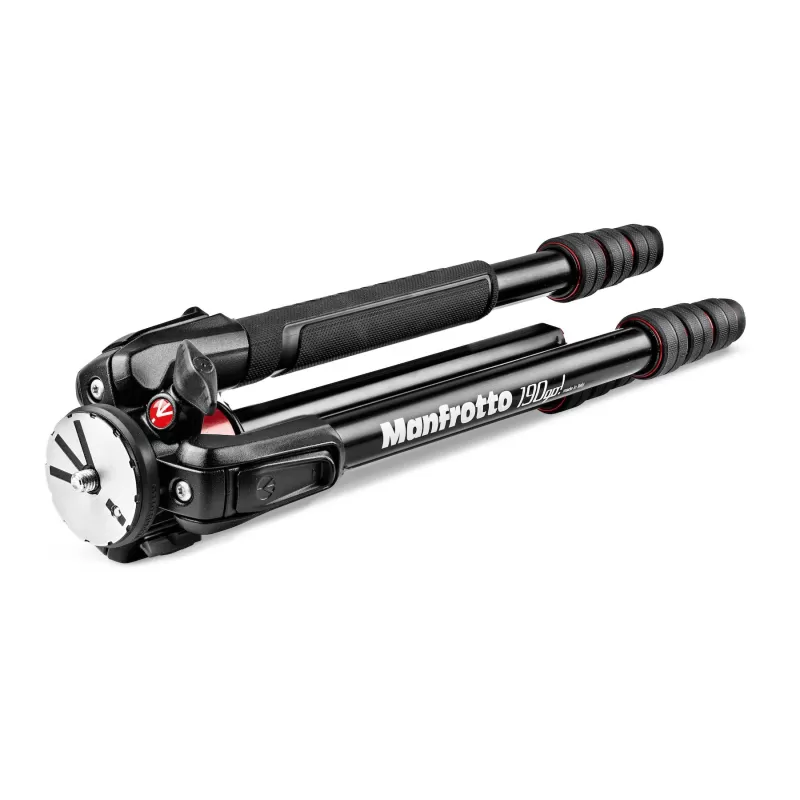 Tripé de alumínio de 4 seções 190Go! M - MT190GOA4 - Manfrotto - Tripés MANFROTTO