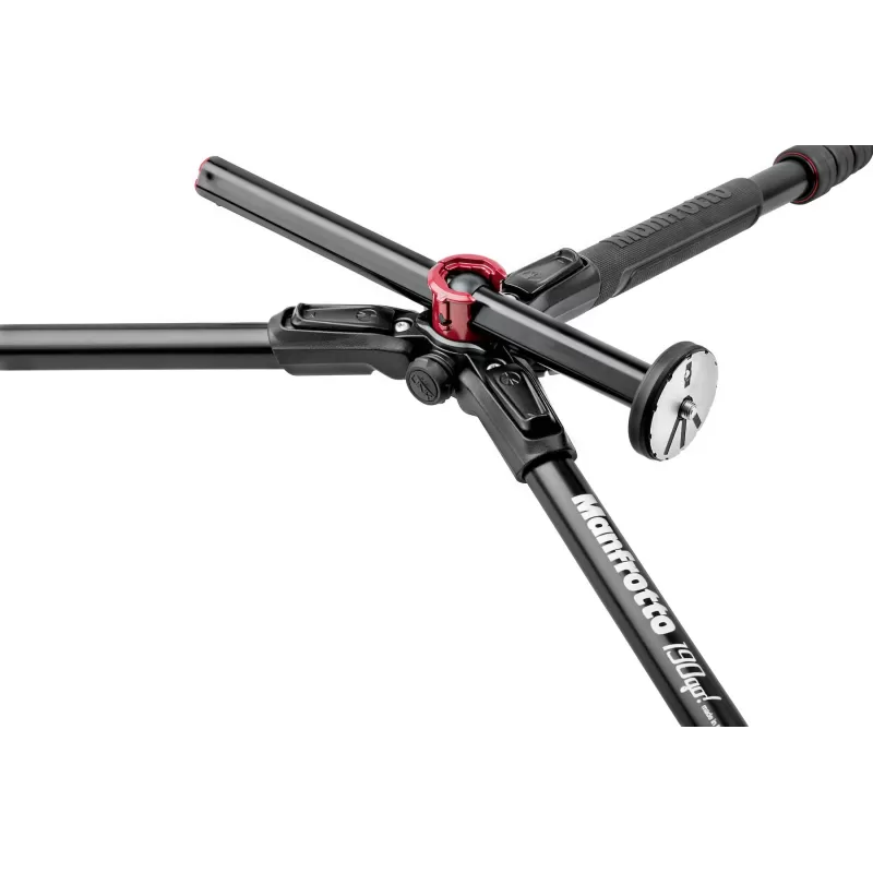 Tripé de alumínio de 4 seções 190Go! M - MT190GOA4 - Manfrotto - Tripés MANFROTTO