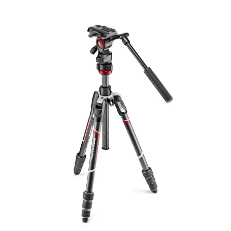 Befree Live - Trava giratória - Carbono - Preto - MVKBFRTC-LIVE - Manfrotto - Tripés MANFROTTO Befree Live - Trava giratória - Carbono - Preto - MVKBFRTC-LIVE - Manfrotto - Tripés MANFROTTO